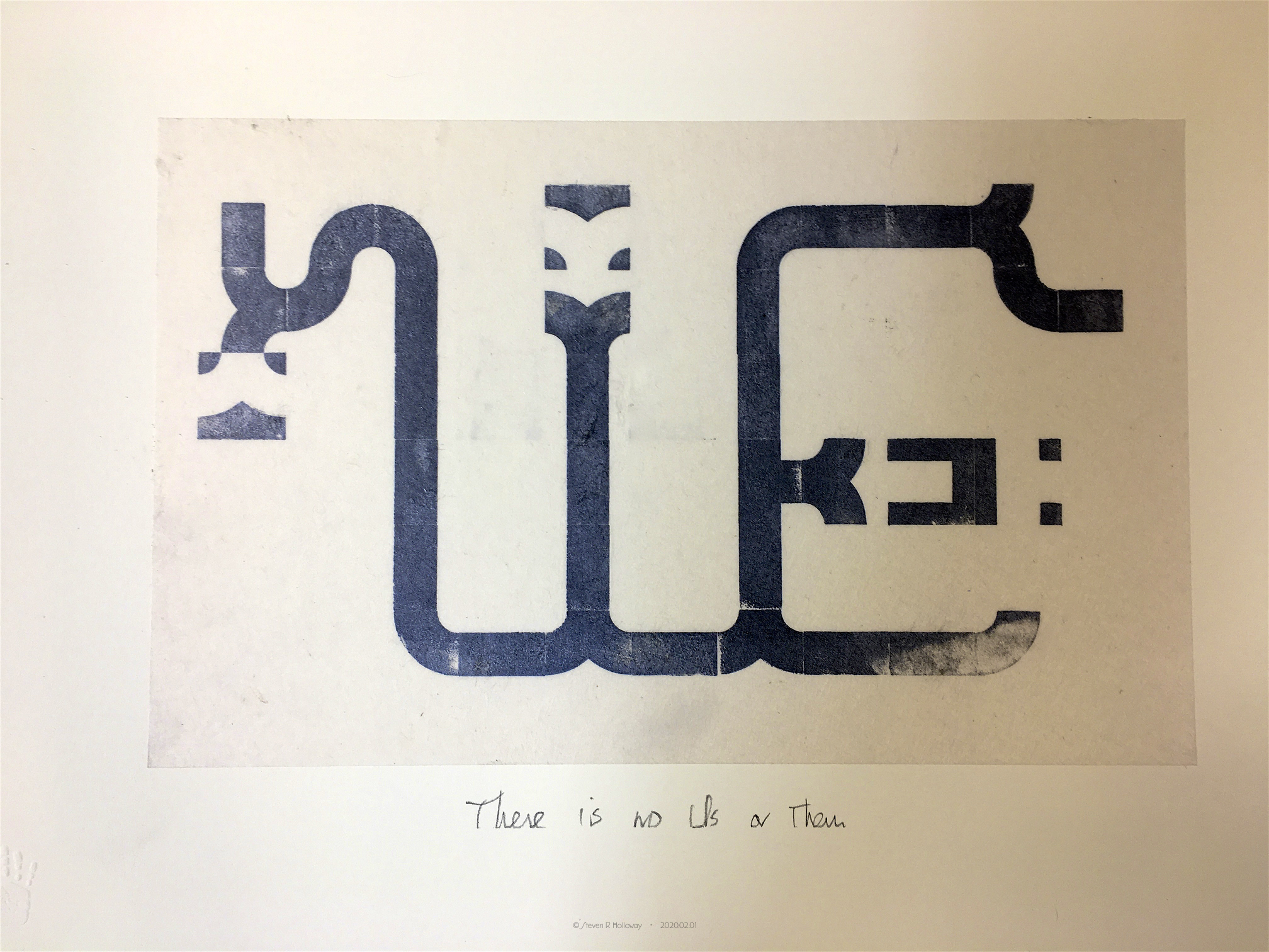 WE :: There is No Us or Them